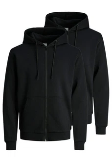 Jack & Jones Hoodie Bradley 2er Pack Schwarz