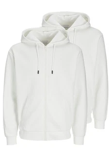 Jack & Jones Hoodie Bradley 2er Pack Weiß/Creme