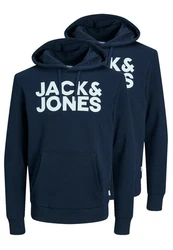 Jack & Jones Hoodie 2er Pack Corp Dunkelblau