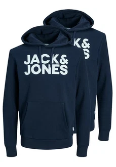 Jack & Jones Hoodie 2er Pack Corp Dunkelblau