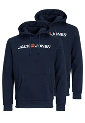 Jack & Jones Hoodie 2er Pack Corp Sweatshirt Dunkelblau
