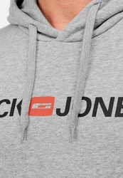 Jack & Jones Hoodie 2er Pack Corp Sweatshirt Grau/Dunkelblau/Blau