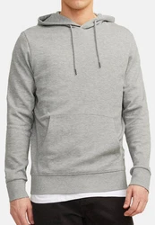 Jack & Jones Hoodie Basic Sweatshirt Hellgrau/Grau