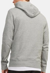 Jack & Jones Hoodie Basic Sweatshirt Hellgrau/Grau