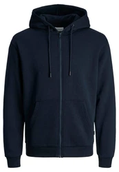 JACK & JONES Sweatjacke JJEBradley Dunkelblau/Blau