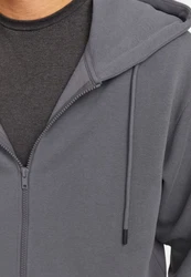 Jack & Jones Hoodie Bradley 2er Pack Hellgrau/Dunkelgrau/Grau