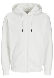 JACK & JONES Sweatjacke JJEBradley weiß