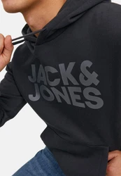 Jack & Jones Hoodie 2er Pack Corp Schwarz/Dunkelblau
