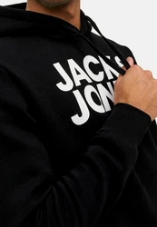 Jack & Jones Hoodie 2er Pack Corp Schwarz/Dunkelblau