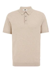 WE Fashion Poloshirt Beige/Khaki/Braun
