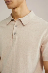 WE Fashion Poloshirt Beige/Khaki/Braun