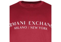 ARMANI EXCHANGE T-Shirt '8NZT72' Rot/Dunkelrot