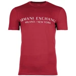ARMANI EXCHANGE T-Shirt '8NZT72' Rot/Dunkelrot