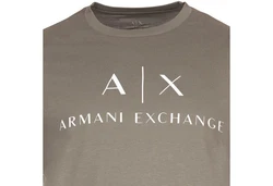 ARMANI EXCHANGE T-Shirt '8NZTCJ' Dunkelgrün/Khaki/Grau
