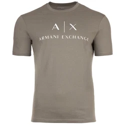 ARMANI EXCHANGE T-Shirt '8NZTCJ' Dunkelgrün/Khaki/Grau