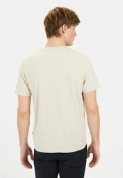 camel active T-Shirt Khaki/Hellgrün/Creme
