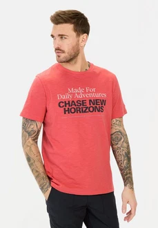 camel active T-Shirt Rot/Dunkelrot/Rosa