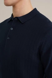 WE Fashion Poloshirt Dunkelblau