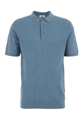 WE Fashion Poloshirt Blau/Hellblau