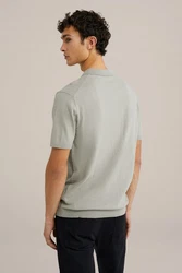 WE Fashion Poloshirt Khaki/Grün
