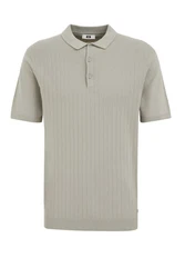 WE Fashion Poloshirt Khaki/Grün