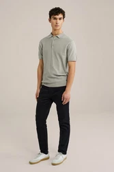 WE Fashion Poloshirt Khaki/Grün