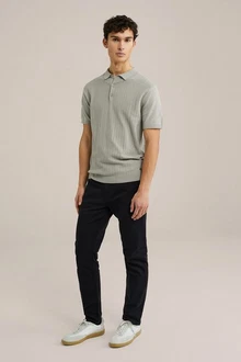 WE Fashion Poloshirt Khaki/Grün