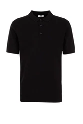 WE Fashion Poloshirt Schwarz