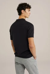 WE Fashion Poloshirt Schwarz