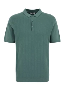 WE Fashion Poloshirt Grün/Türkis/Dunkelgrün