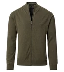 CASAMODA Strickpullover Dunkelgrün/Khaki