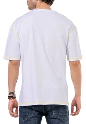 RedBridge T-Shirt Oversized mit Smiley-Print 