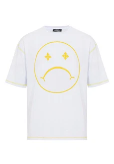 RedBridge T-Shirt Oversized mit Smiley-Print 