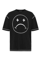 RedBridge T-Shirt Oversized mit Smiley-Print 