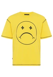 RedBridge T-Shirt Oversized mit Smiley-Print 