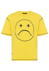 RedBridge T-Shirt Oversized mit Smiley-Print 