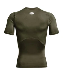 Under Armour Kurzarmshirt UA HG Armour Comp SS oliv/weiß
