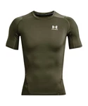Under Armour Kurzarmshirt UA HG Armour Comp SS oliv/weiß
