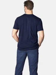 Jan Vanderstorm T-Shirt TERNO Dunkelblau