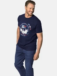 T-Shirt TERNO mit Segel- und Kompassprint