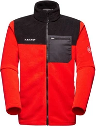Fleecejacke Innominata ML Herren Fleece-Jacke / Unterjacke rot/schwarz