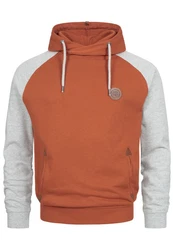 Indicode Kapuzenpullover INRowland Orange