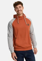 Indicode Kapuzenpullover INRowland Orange