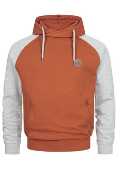 Indicode Kapuzenpullover INRowland Orange