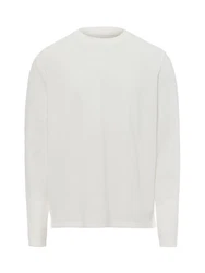 Nils Sundström Langarmshirt Weiß/Grau/Creme/Khaki