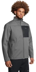 Under Armour Softshelljacke Shield Jacket Hellgrau/Grau/Dunkelgrau/Rot
