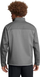 Under Armour Softshelljacke Shield Jacket Hellgrau/Grau/Dunkelgrau/Rot