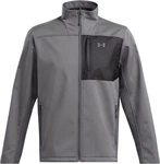 Under Armour Softshelljacke Shield Jacket Hellgrau/Grau/Dunkelgrau/Rot