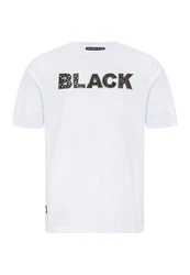 RedBridge T-Shirt Rundhals Regular Fit Schwarz