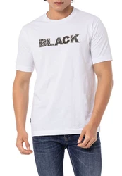 RedBridge T-Shirt Rundhals Regular Fit Schwarz